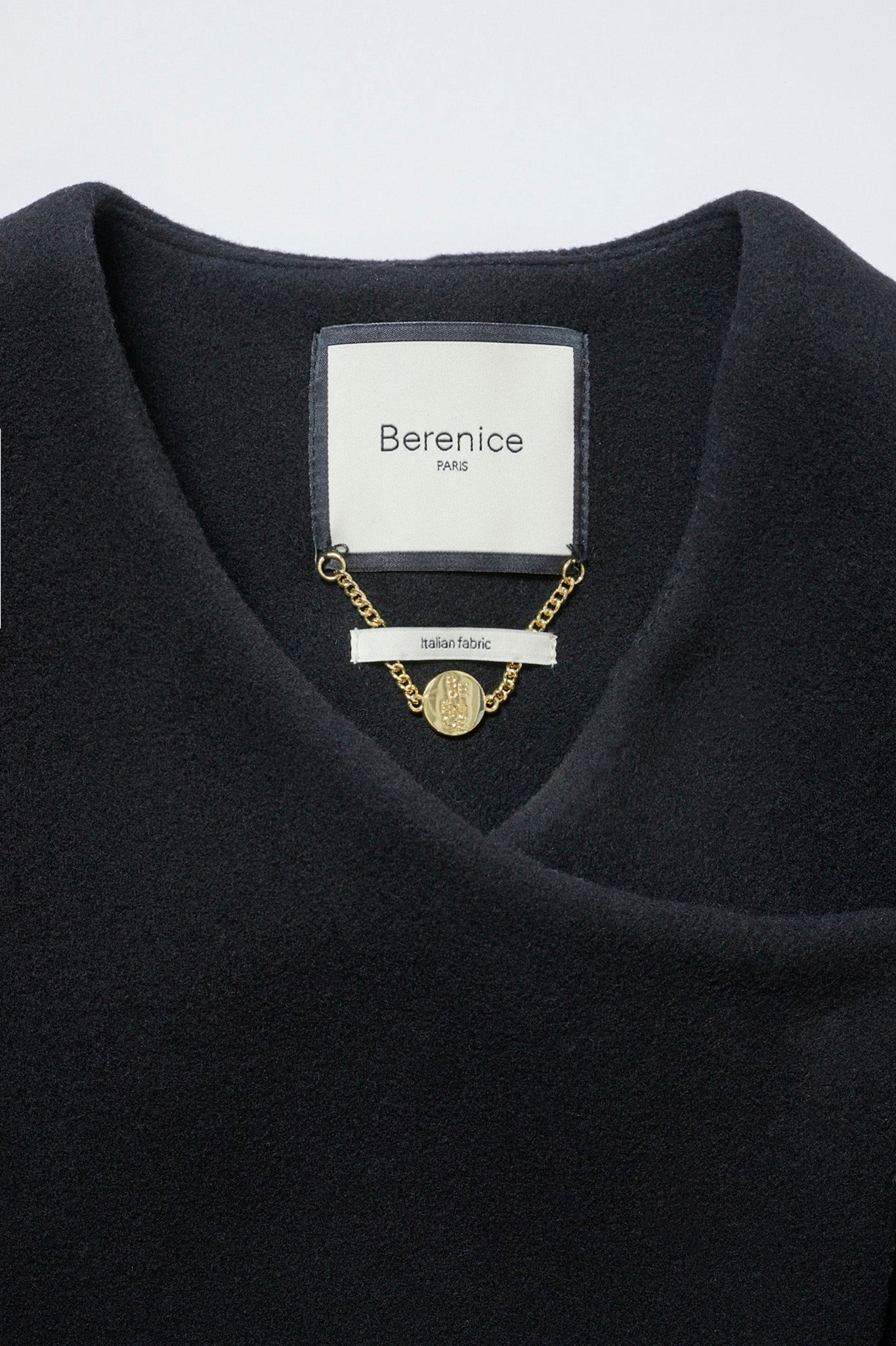 【 Berenice】 MARYS ブラックラップコート