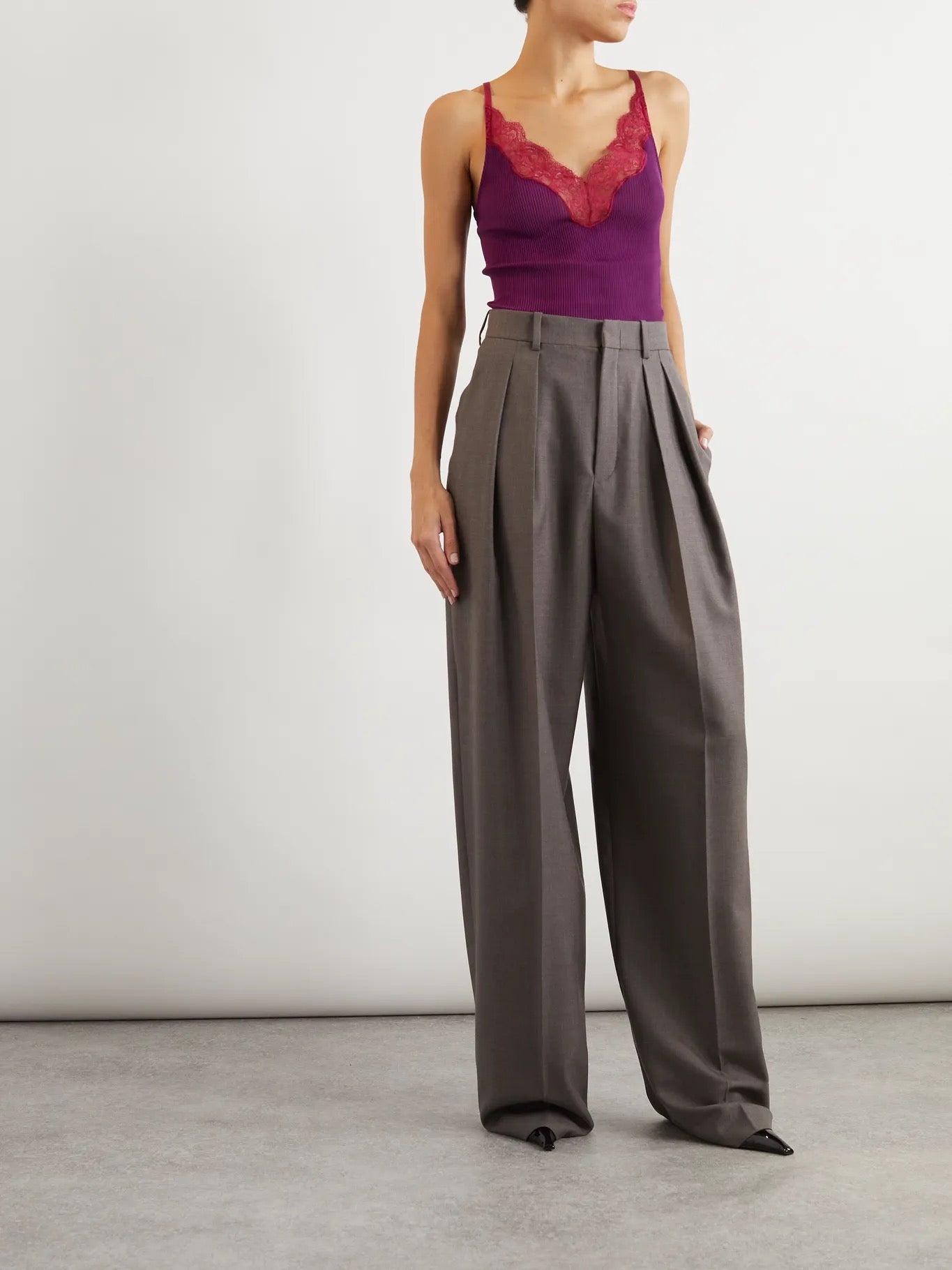 Clara Silk Lace Camisole(クララ・シルク・レース・キャミソール)