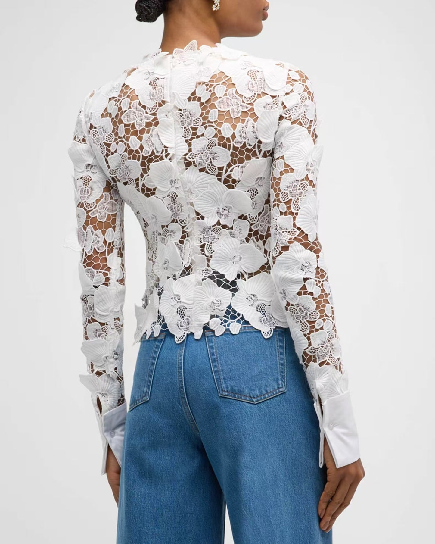 Isabelle Floral Lace Blouse(イザベル・フローラルレース・ブラウス)