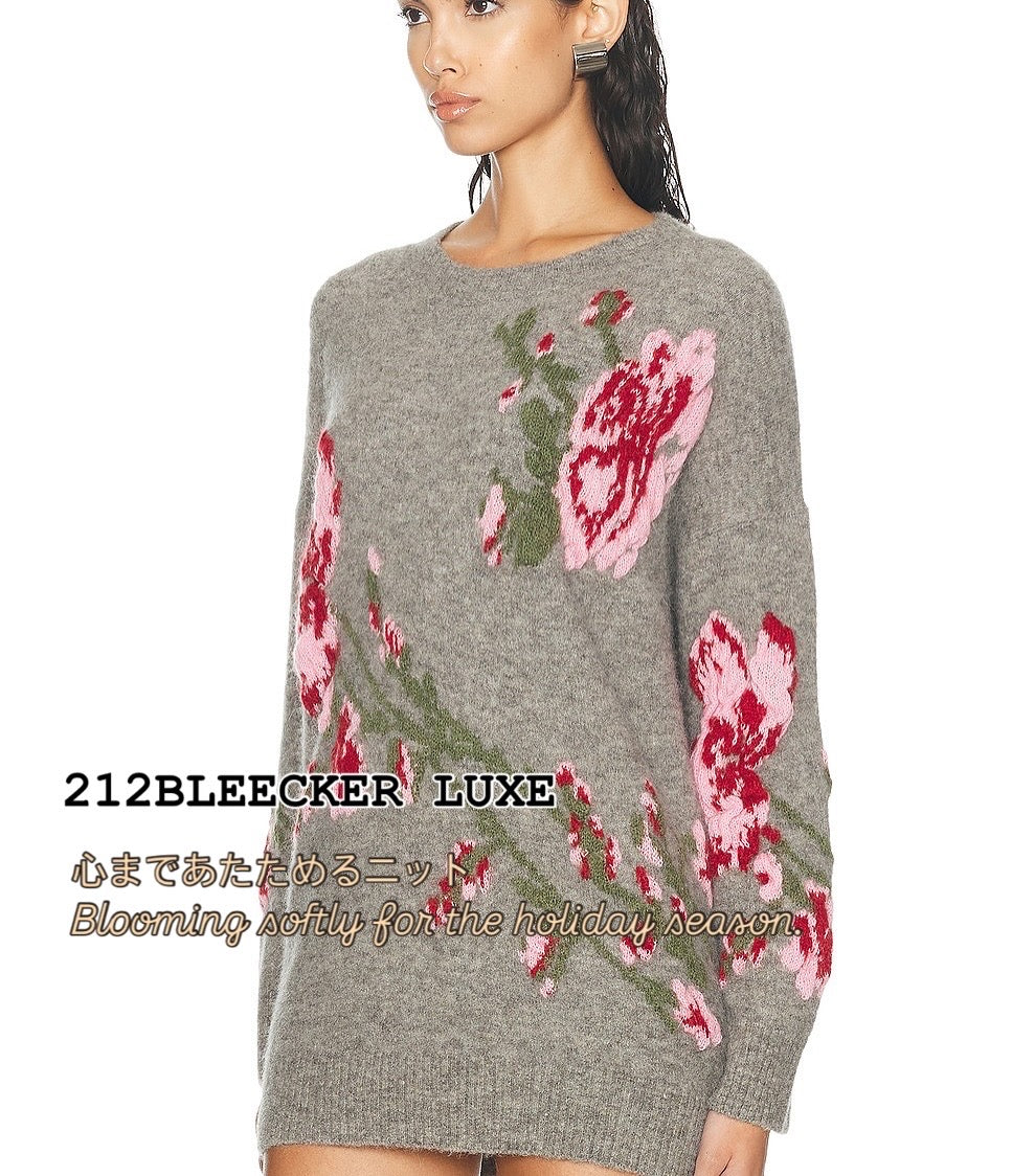 Isabelle Floral Knit Pullover(イザベル・フローラル・ニット・プルオーバー)