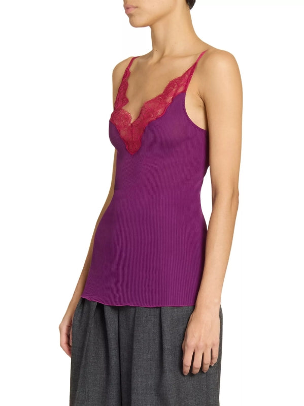 Clara Silk Lace Camisole(クララ・シルク・レース・キャミソール)