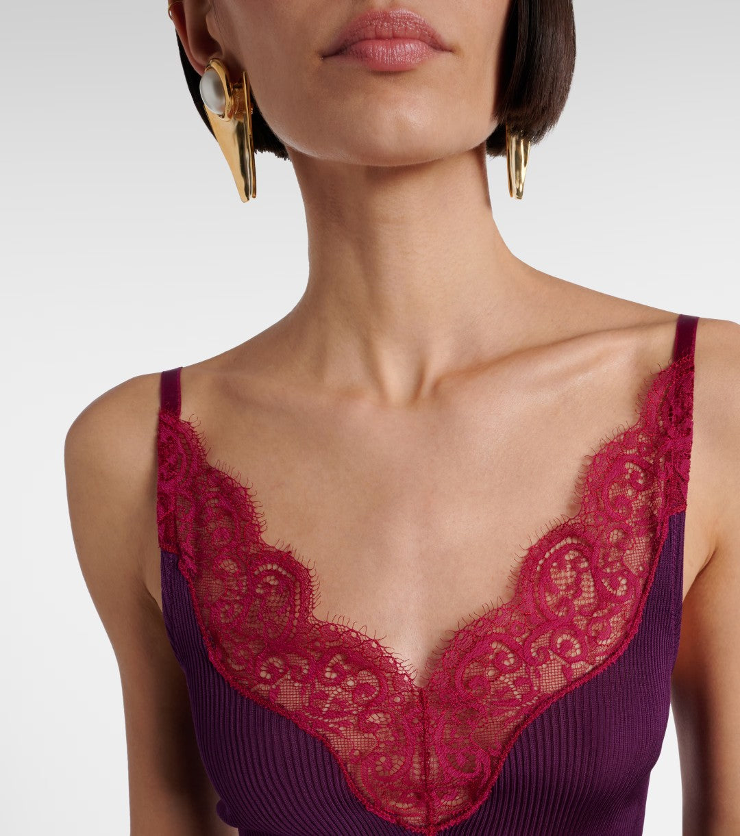 Clara Silk Lace Camisole(クララ・シルク・レース・キャミソール)