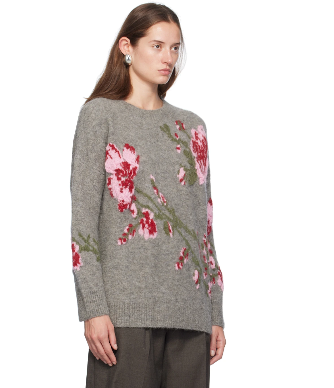 Isabelle Floral Knit Pullover(イザベル・フローラル・ニット・プルオーバー)