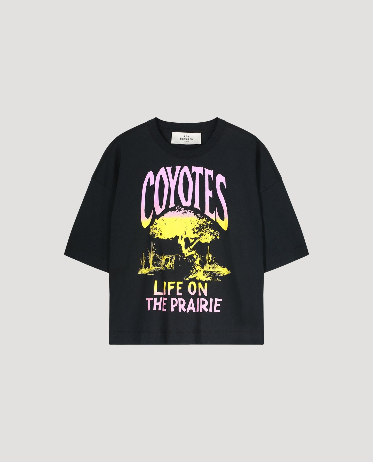 【LES COYOTES DE PARIS】CINDY グラデーションカラー ロゴTシャツ