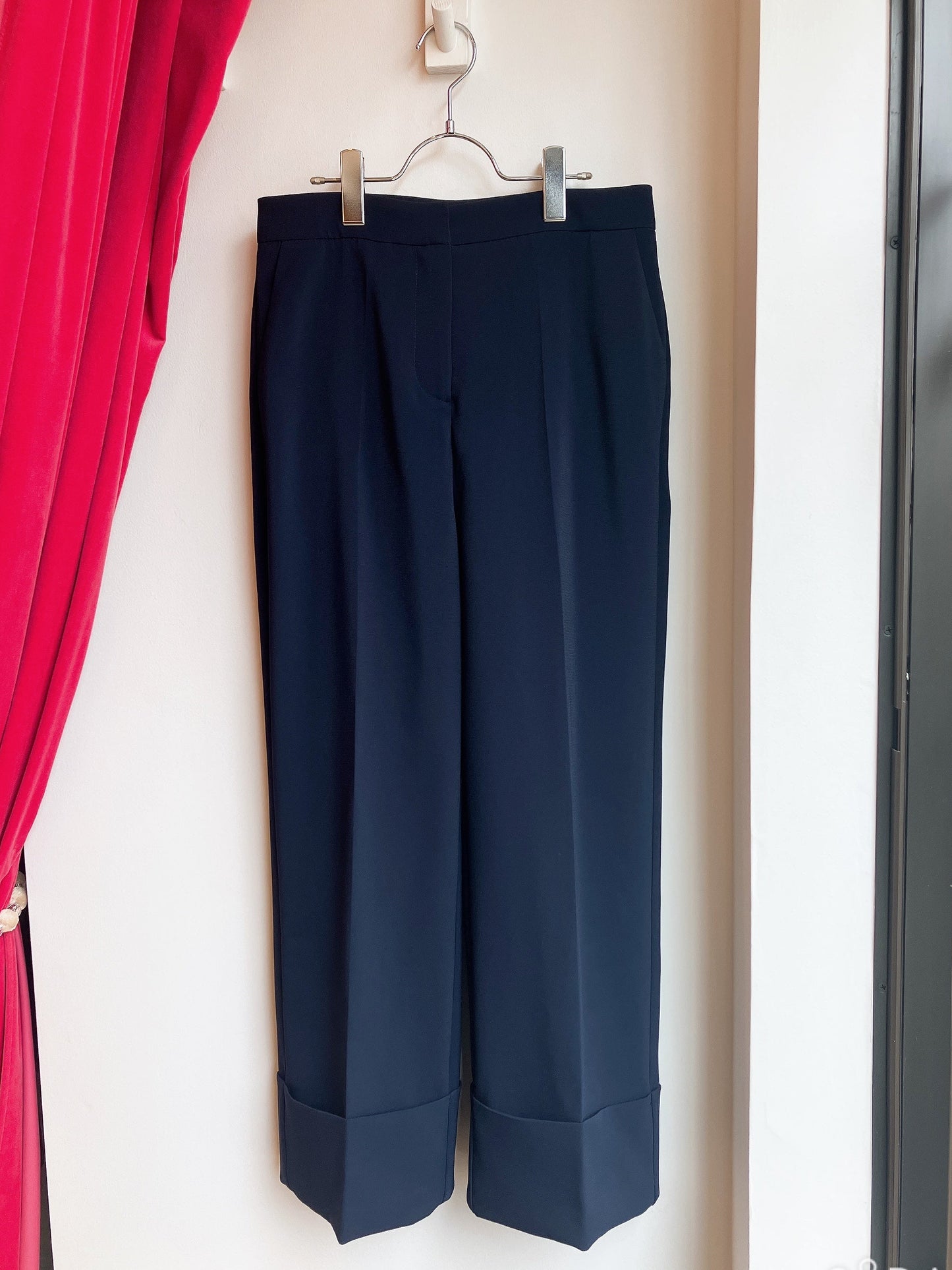 【212bleecker】Tailored Wide-Leg Pants/カフヘムワイドパンツ