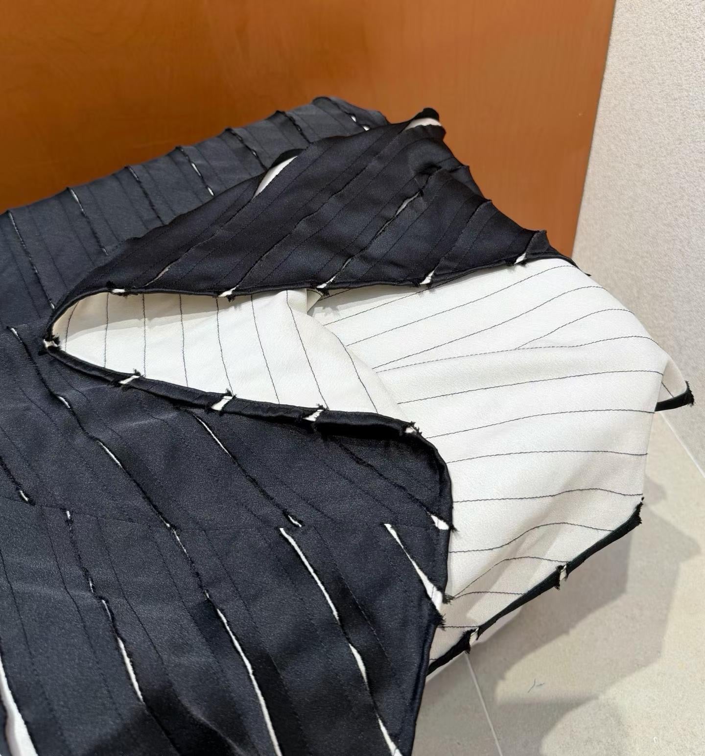 【212Bleecker Luxe】Noir Bias Ribbon Skirt(バイアスリボンスカート)