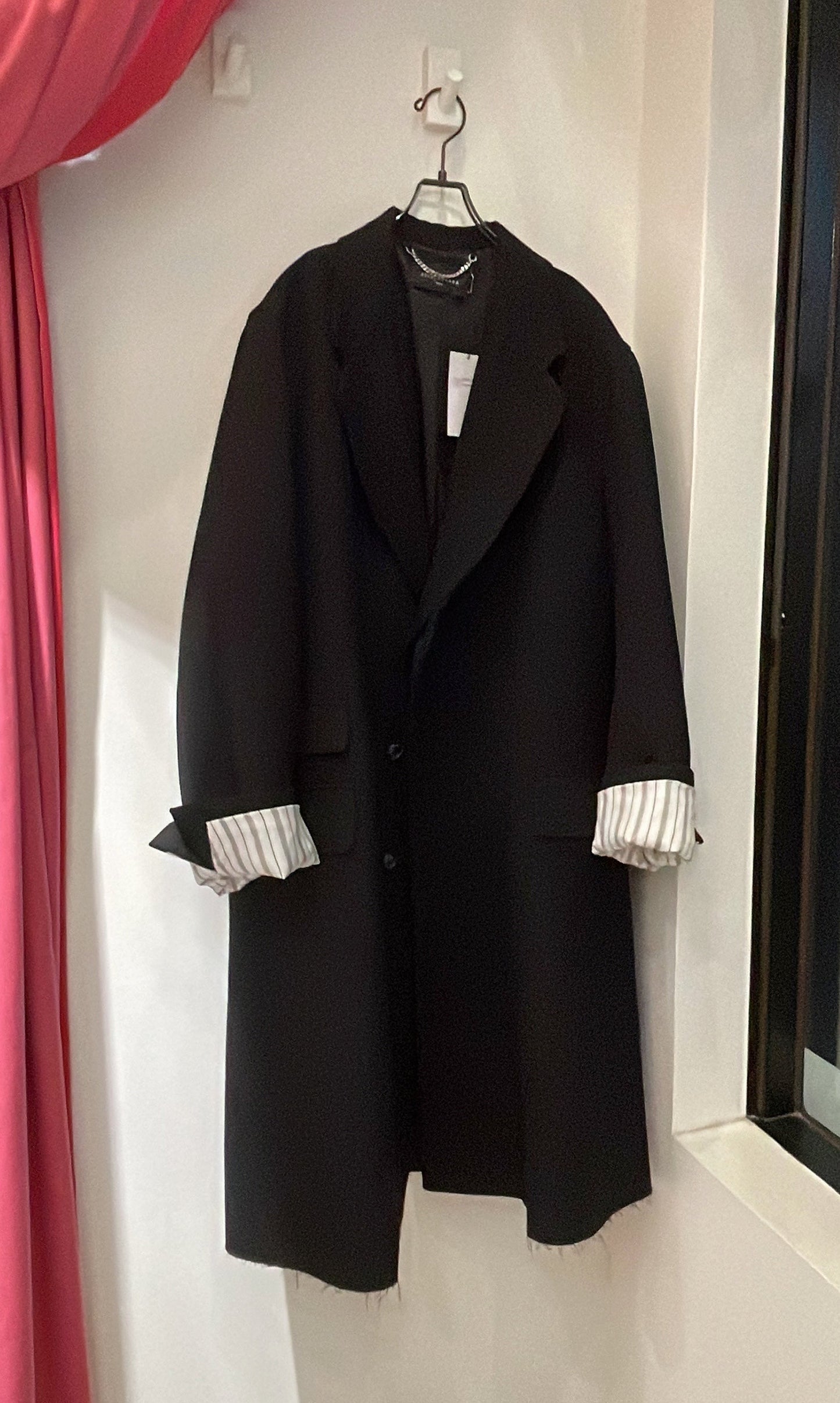 【212bleecker】Isabelle Black Oversized Coat/ブラック オーバーサイズコート