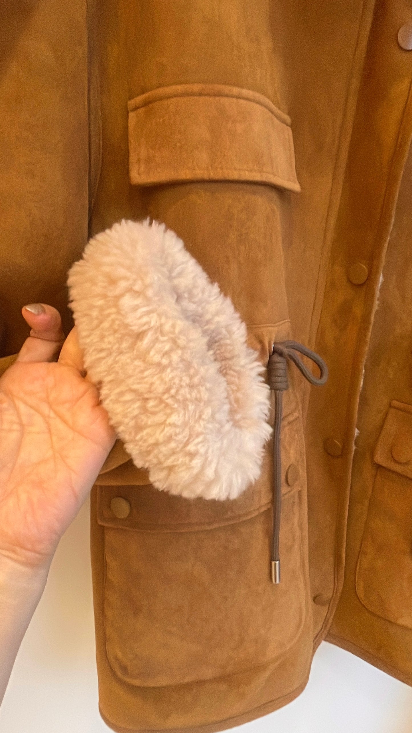 【212bleecker】Isabelle Camel Shearling Coat /シープボア ムートンジャケット