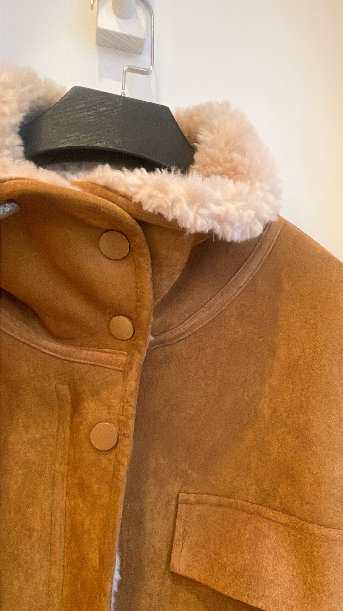 【212bleecker】Isabelle Camel Shearling Coat /シープボア ムートンジャケット