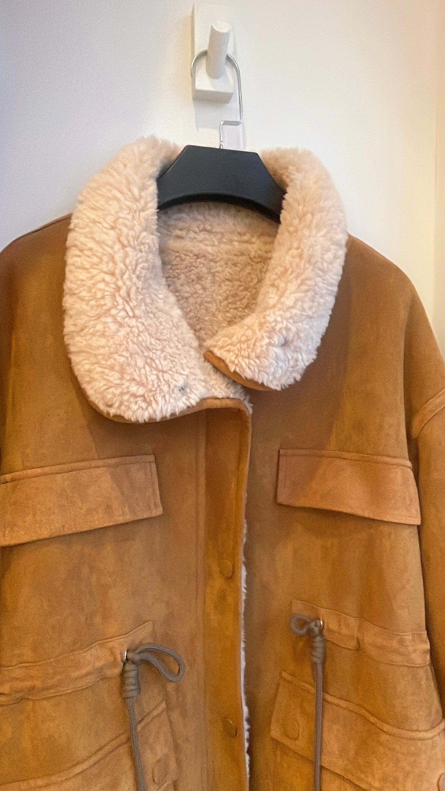 【212bleecker】Isabelle Camel Shearling Coat /シープボア ムートンジャケット