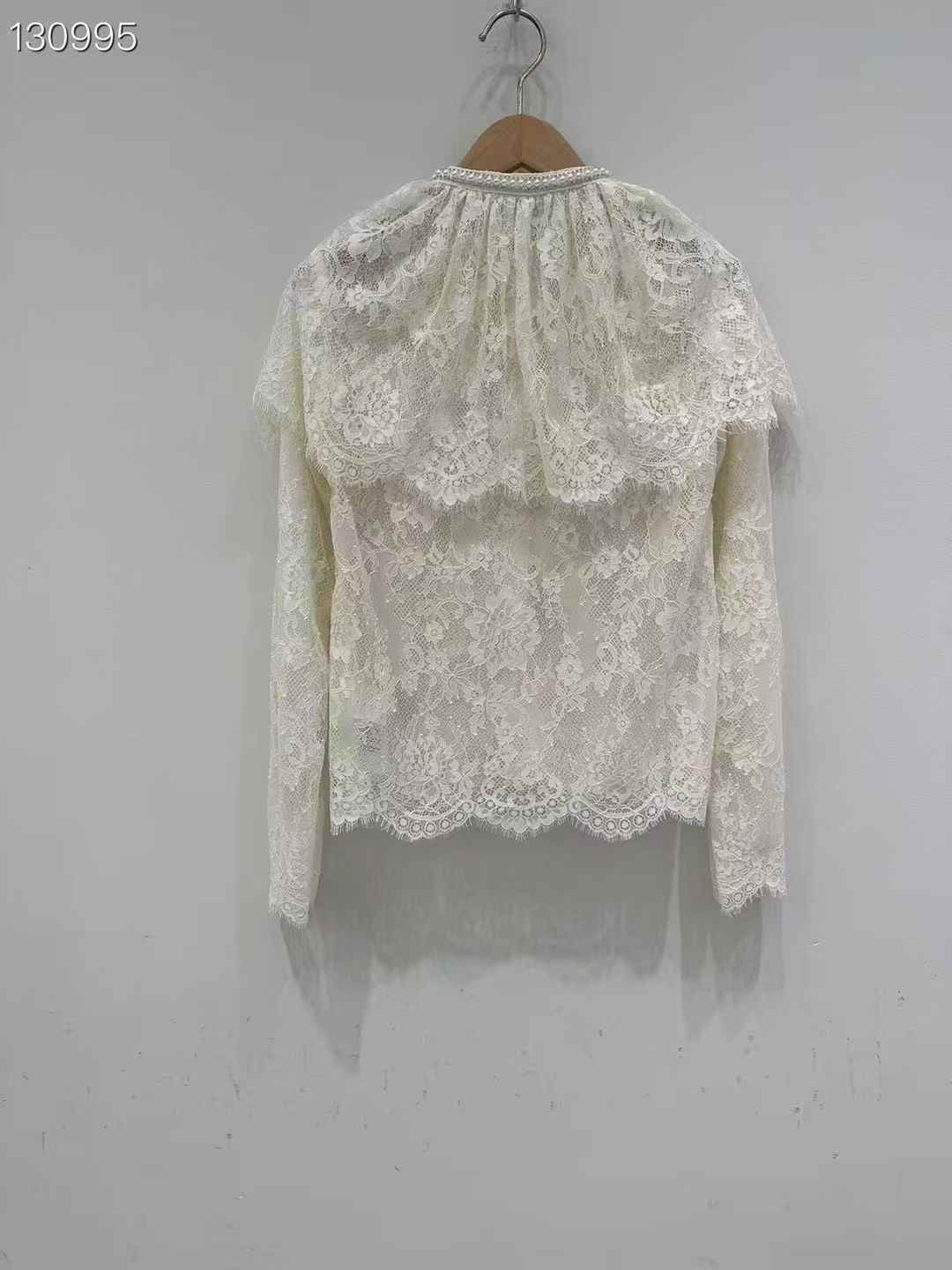 【212bleecker】Isabelle Cotton Lace Blouse/コットンレースブラウス