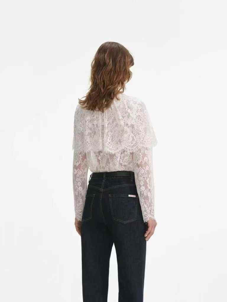 【212bleecker】Isabelle Cotton Lace Blouse/コットンレースブラウス