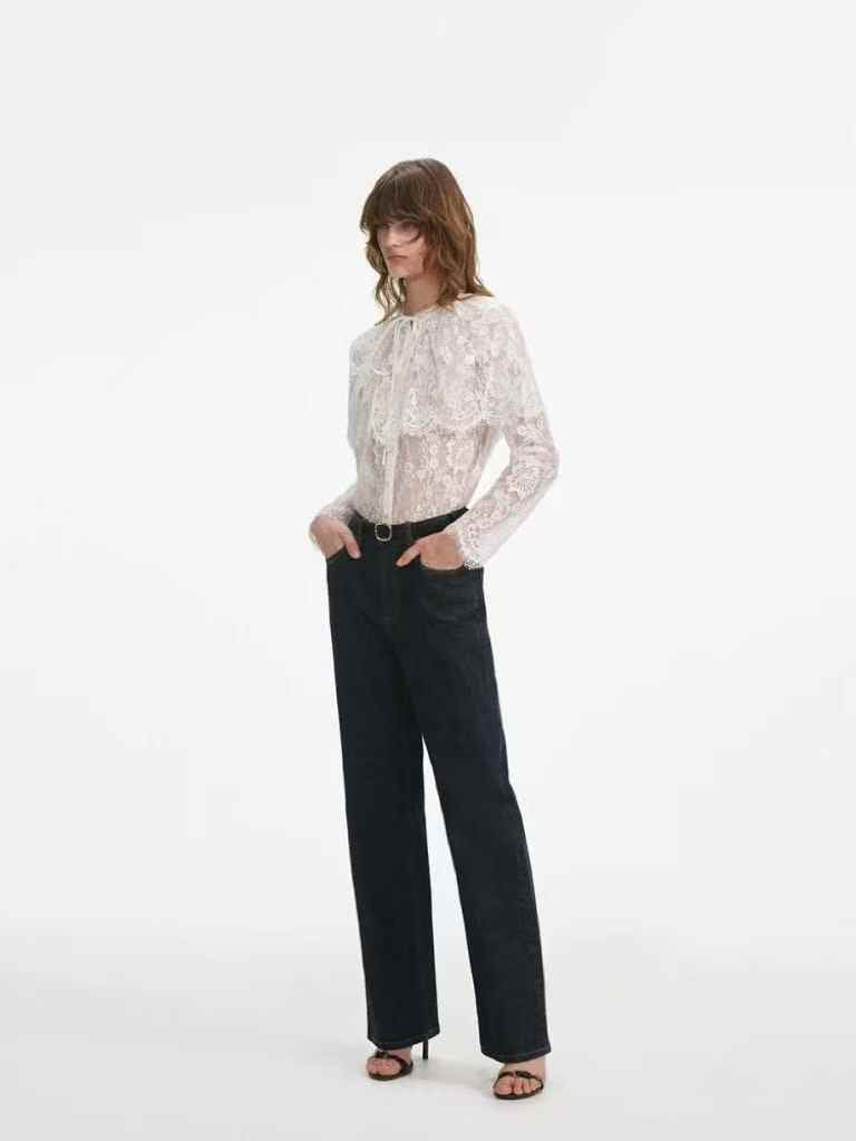 【212bleecker】Isabelle Cotton Lace Blouse/コットンレースブラウス