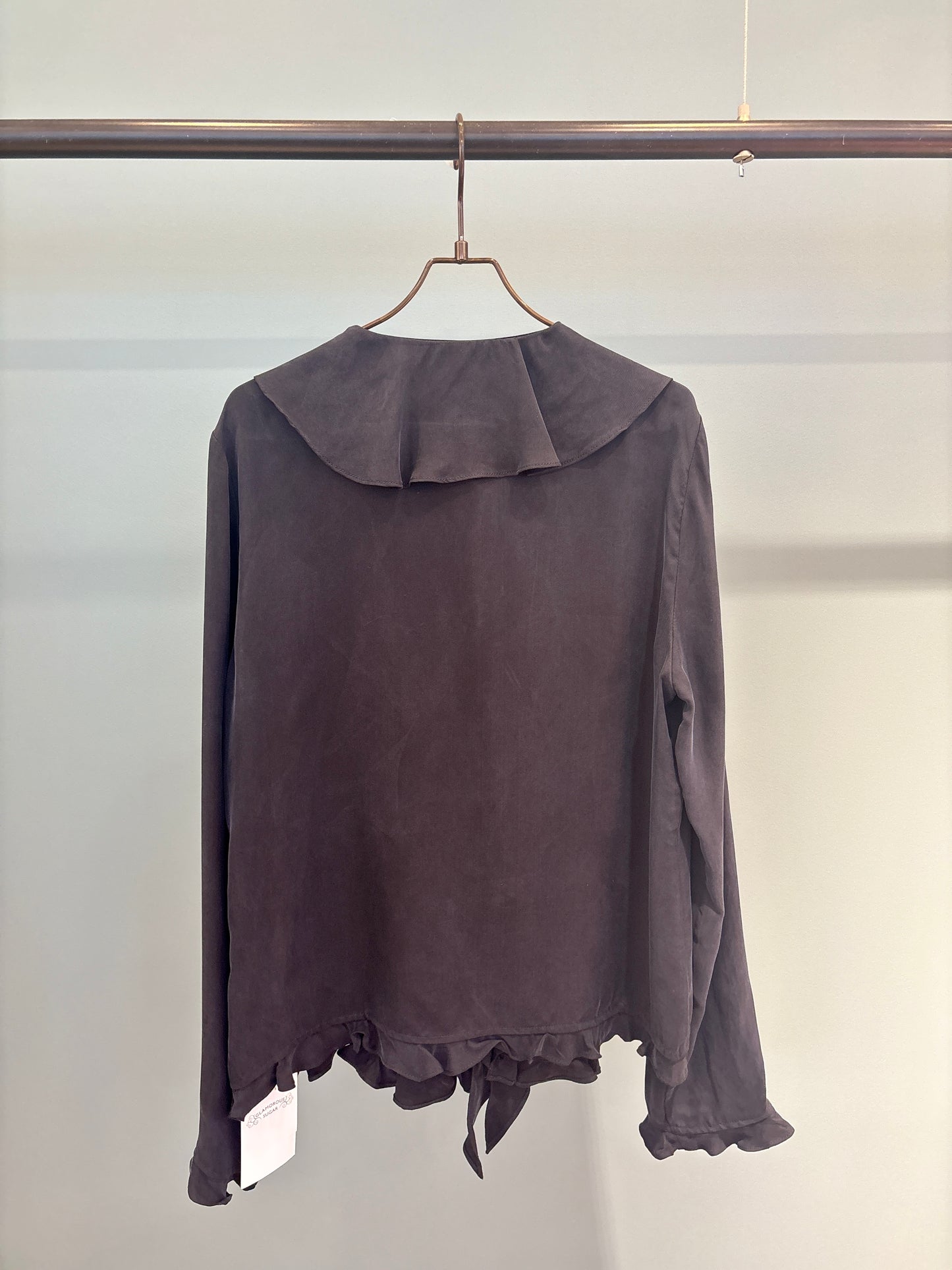 【212bleecker】Lemon black hingy blouse