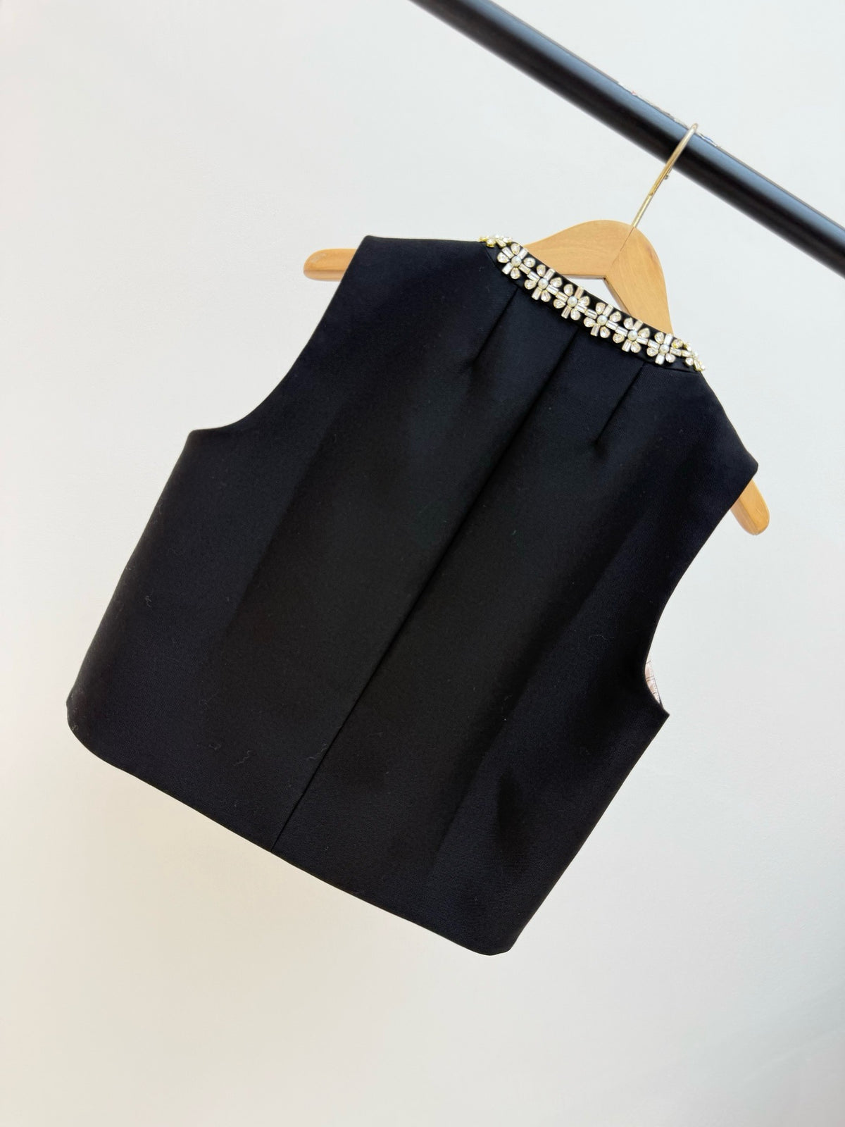 【212Bleecker Luxe】 Diane Bijou Vest (ディアーヌ・ビジュー ベスト)