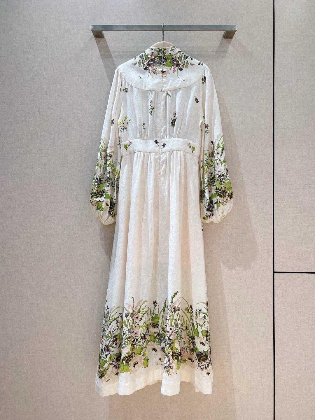 【212bleecker】Botanical Print Long Sleeve Dress