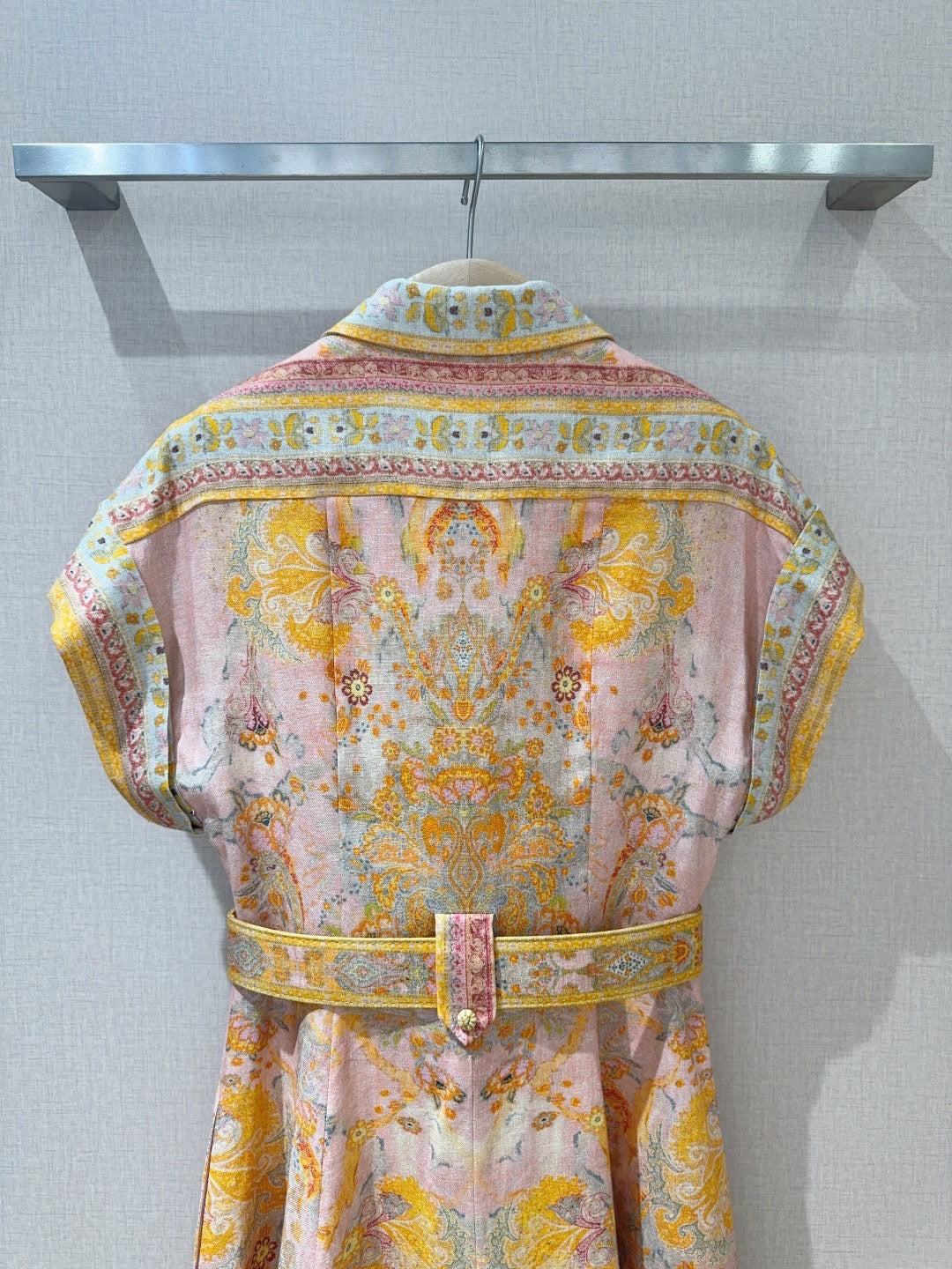 【212bleecker】Vintage Paisley Button-Down Dress