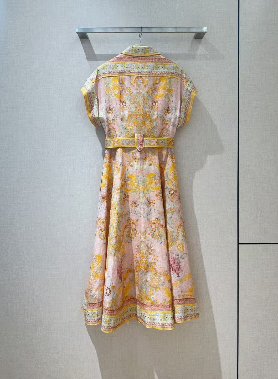 【212bleecker】Vintage Paisley Button-Down Dress