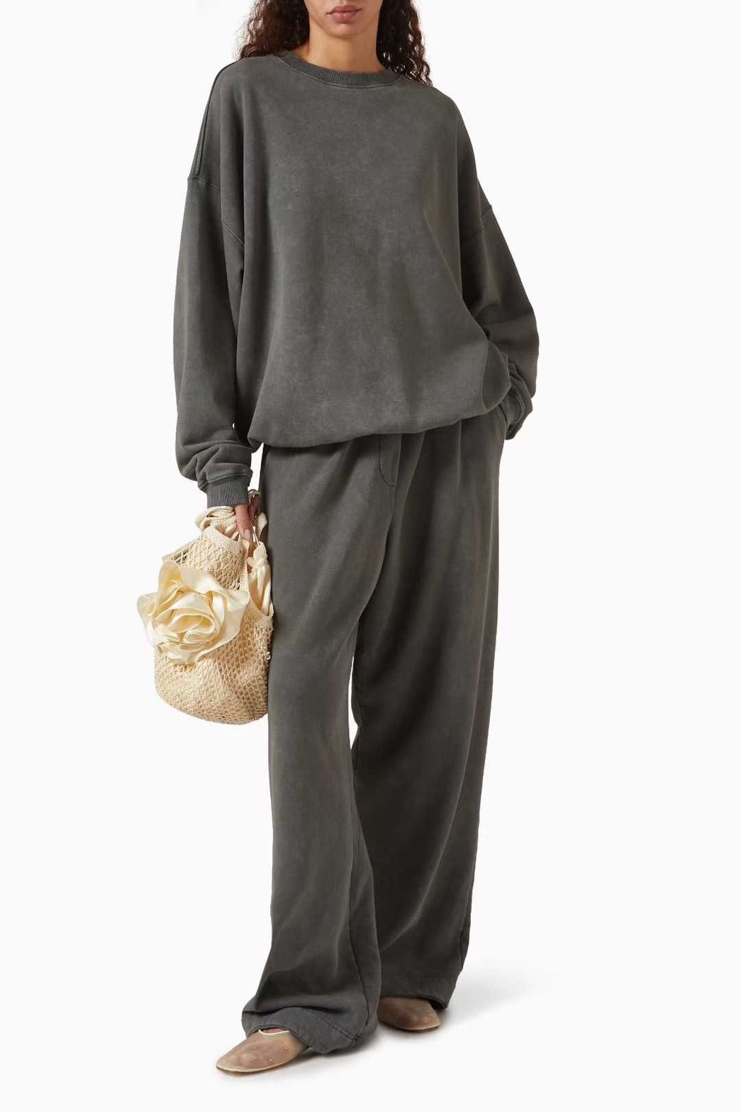 【212Bleecker Luxe】Alma Logo Sweat Top