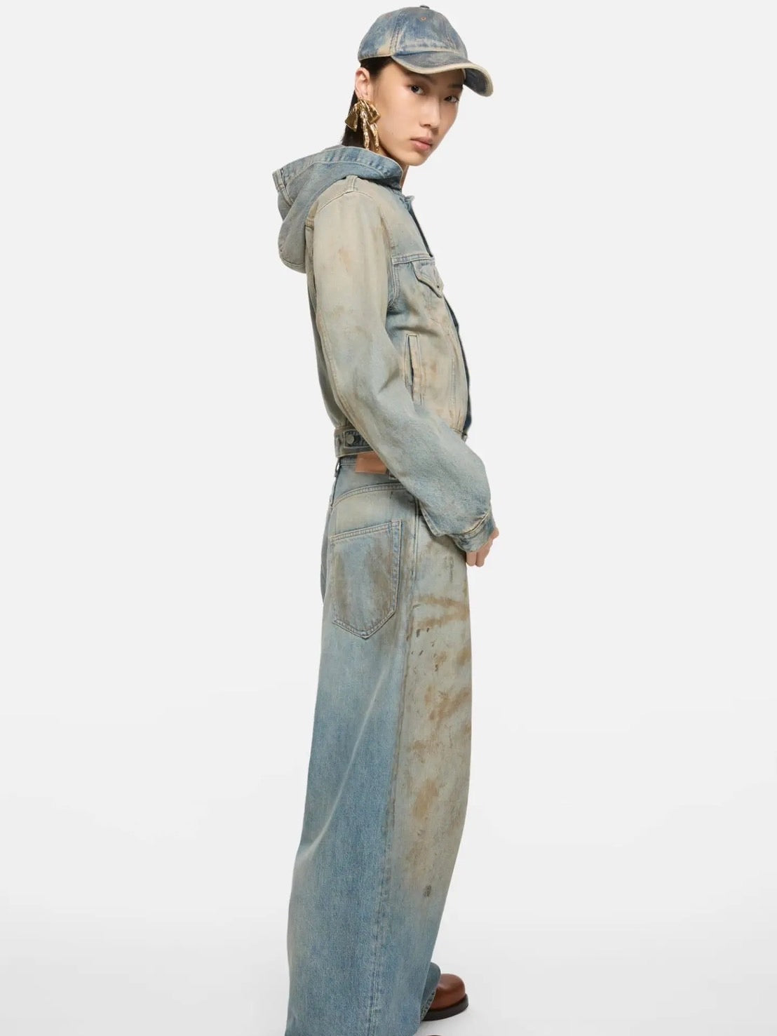 Mila Hooded Denim Jacket(ミラ・フーデッド・デニム・ジャケット)