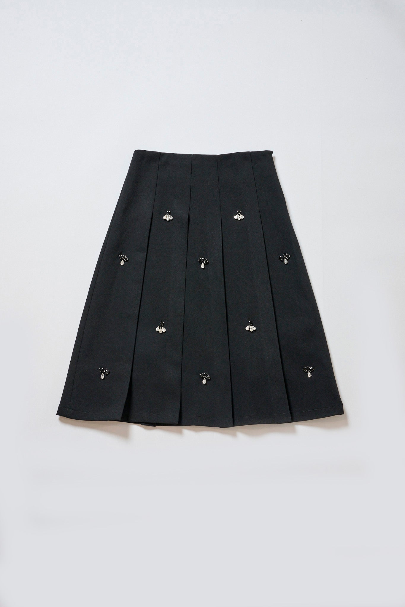 【212bleecker】Embellished Pleated Skirt