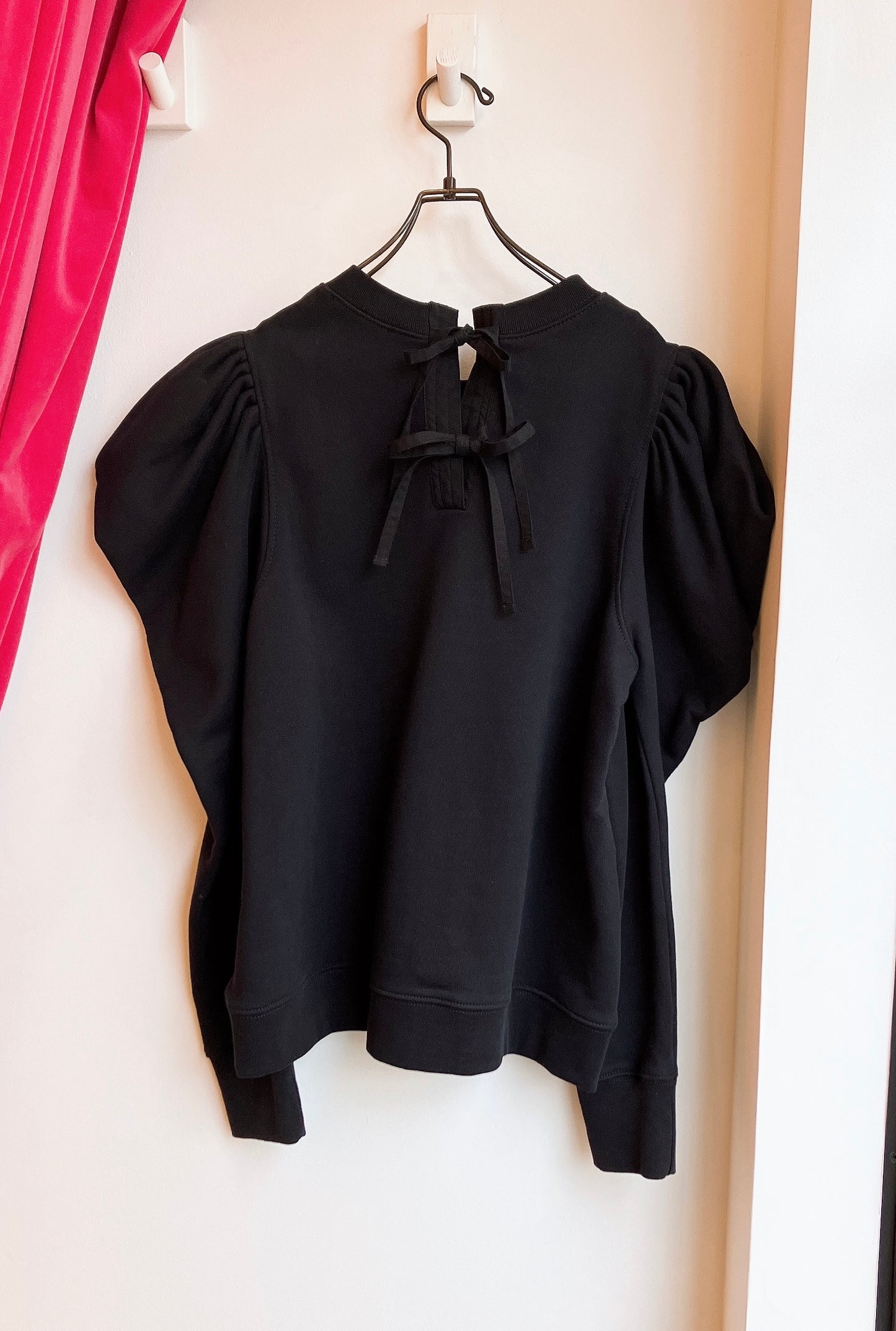 【Berenice】DAISY Ribbon Puff Sweatshirt（デイジー・リボン・パフスウェット）