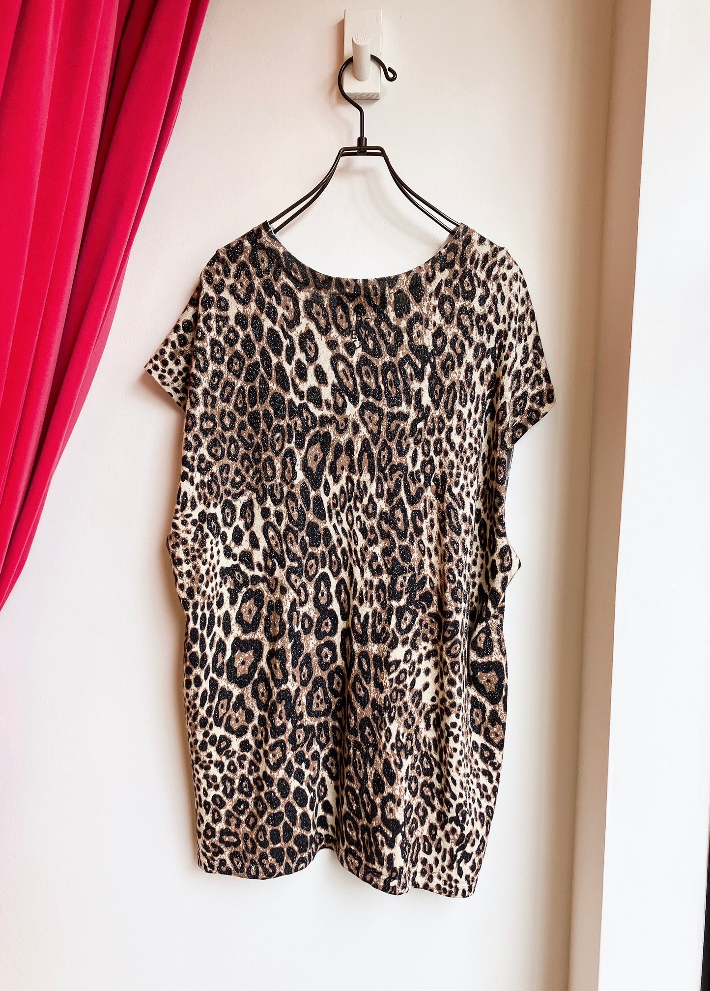 【Berenice】Leopard Glitter Top（ベレニス・レオパードグリッター・トップ）