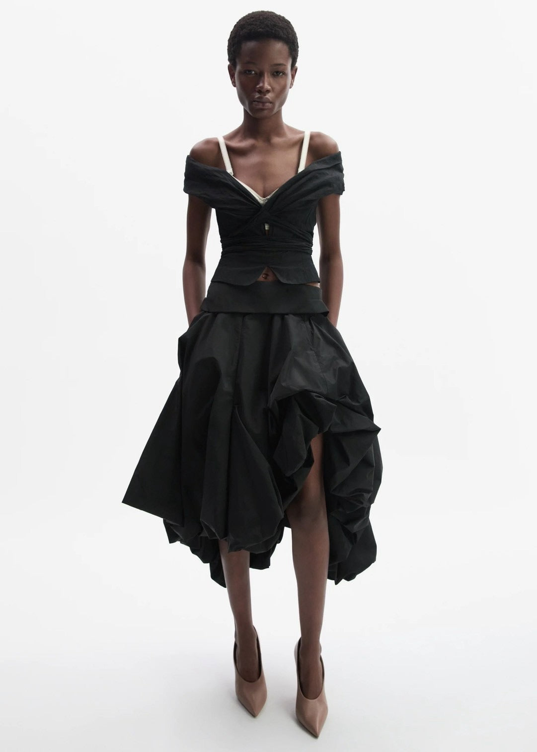 【212Bleecker Luxe】Éclipse Balloon Skirt