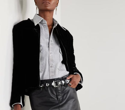 【212Bleecker Luxe】Vivienne Quilted Zip Jacket（ヴィヴィアン・キルテッド・ジップ・ジャケット）