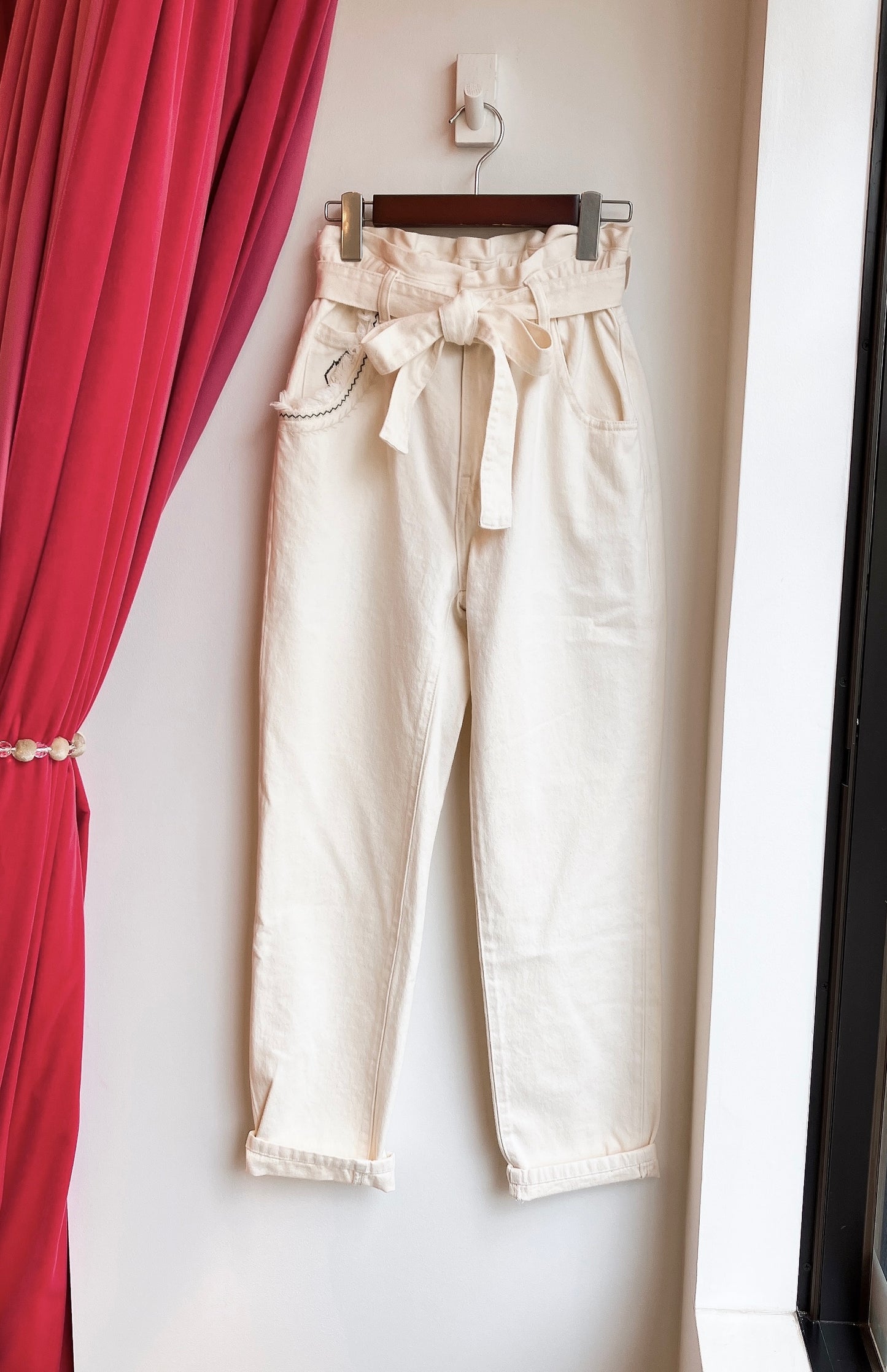 【Berenice】ENDLESSLY High Waist Cotton Pants（エンドレスリー・ハイウエスト・コットンパンツ）