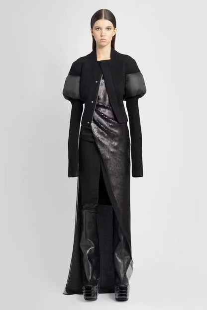 Alexandra Structured Puff-Sleeve Knit Jacket（アレクサンドラ・ストラクチャード・パフスリーブ・ニットジャケット）