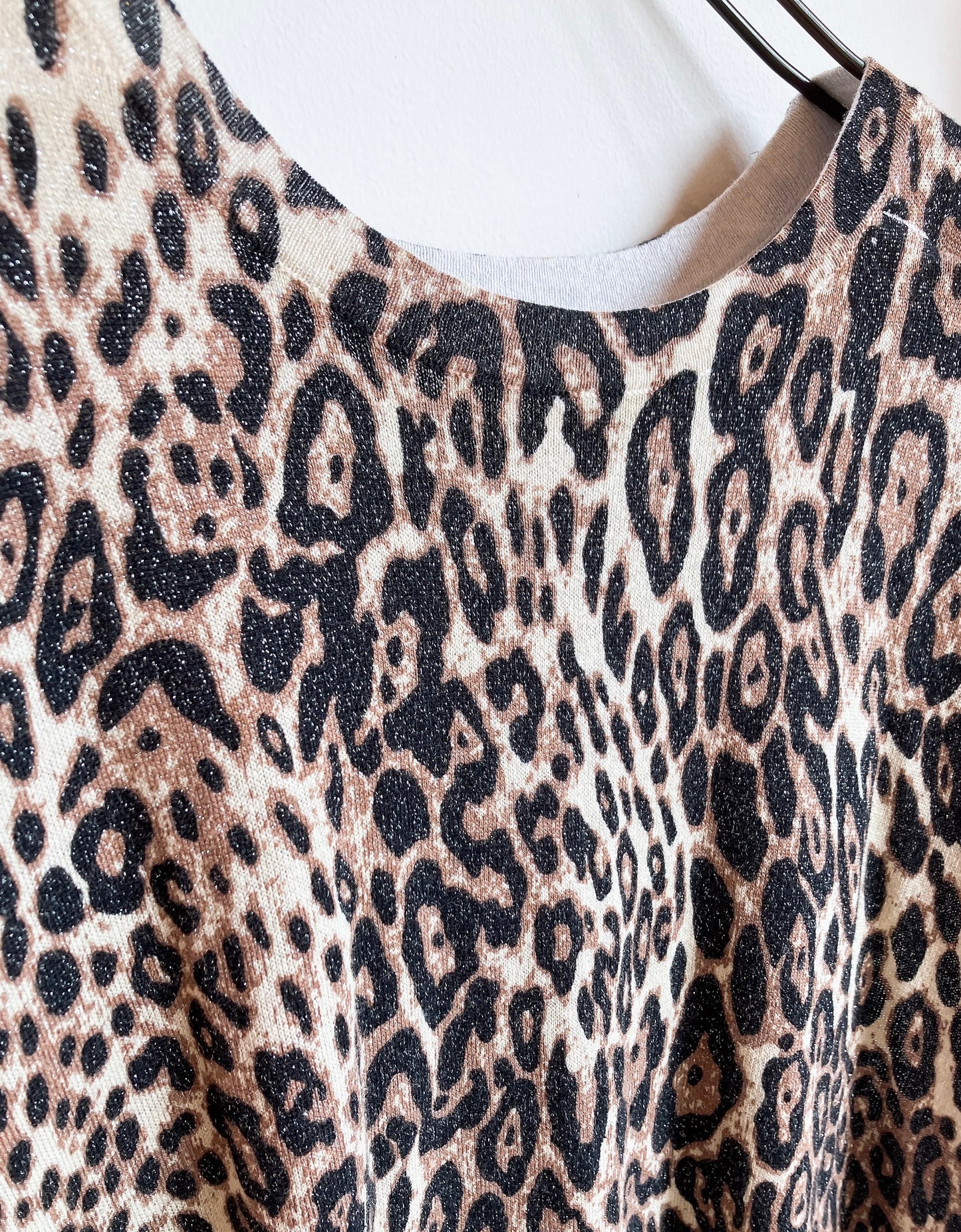 【Berenice】Leopard Glitter Top（ベレニス・レオパードグリッター・トップ）