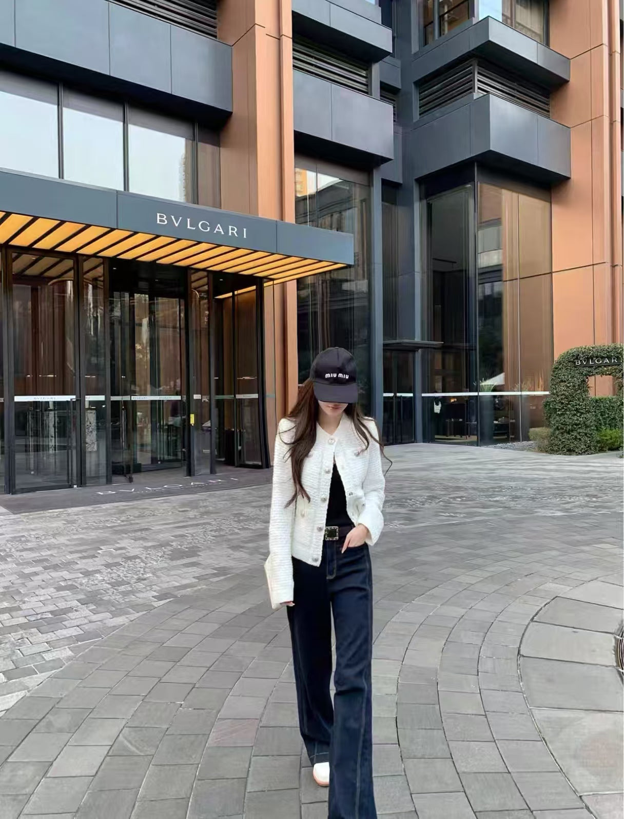 【212Bleecker Luxe】Charlotte Knit Tweed Jacket（シャルロット・ニットツイード・ジャケット）