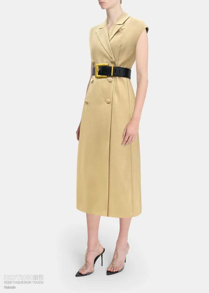 【212Bleecker Luxe】Structured Belted Tailored Dress（ストラクチャード ベルテッド テーラード ドレス）