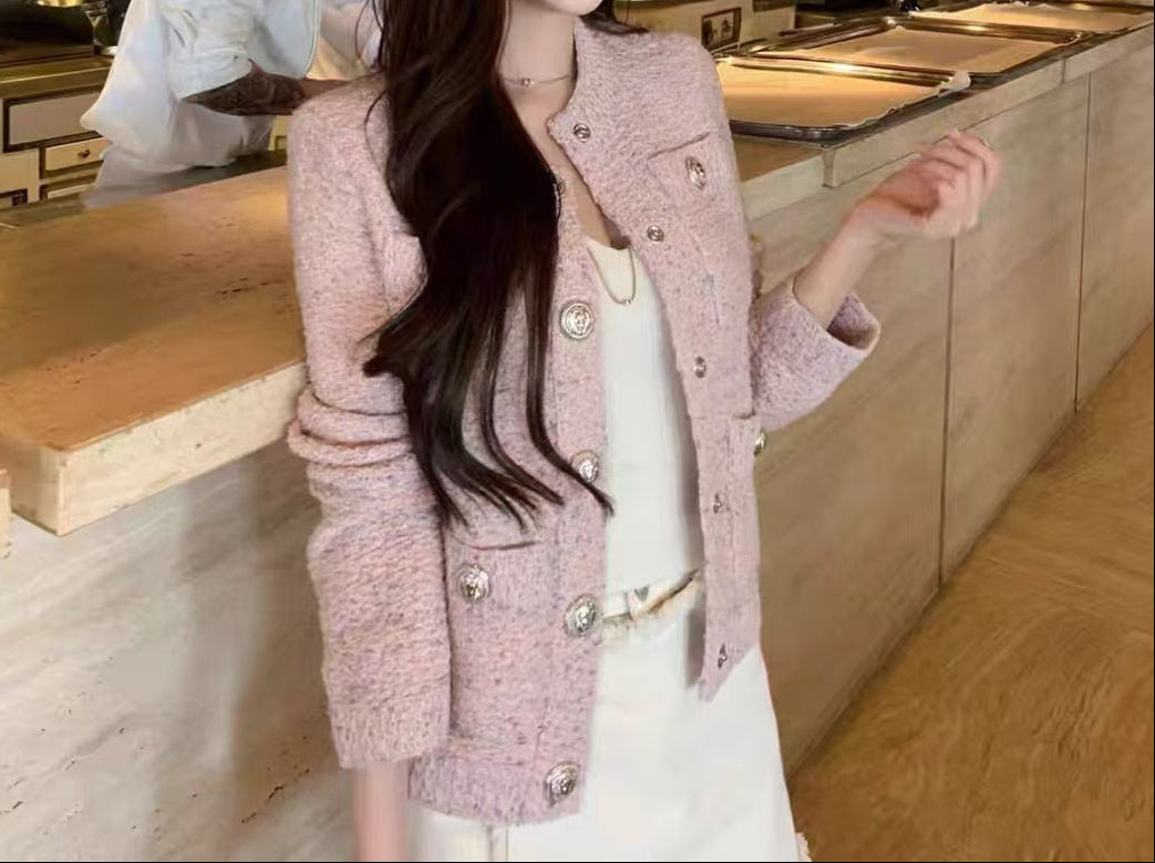 【212Bleecker Luxe】Charlotte Knit Tweed Jacket（シャルロット・ニットツイード・ジャケット）