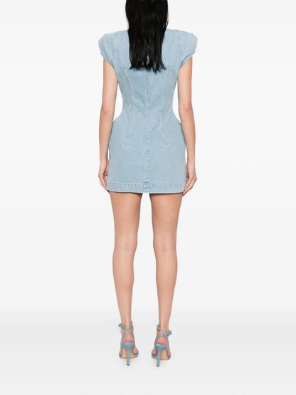 【212Bleecker Luxe】Contour Denim Dress