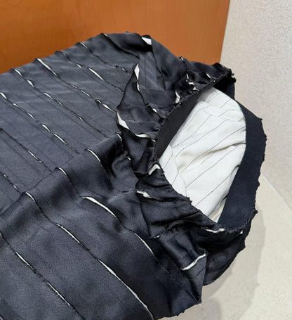 【212Bleecker Luxe】Noir Bias Ribbon Skirt（バイアスリボンスカート）