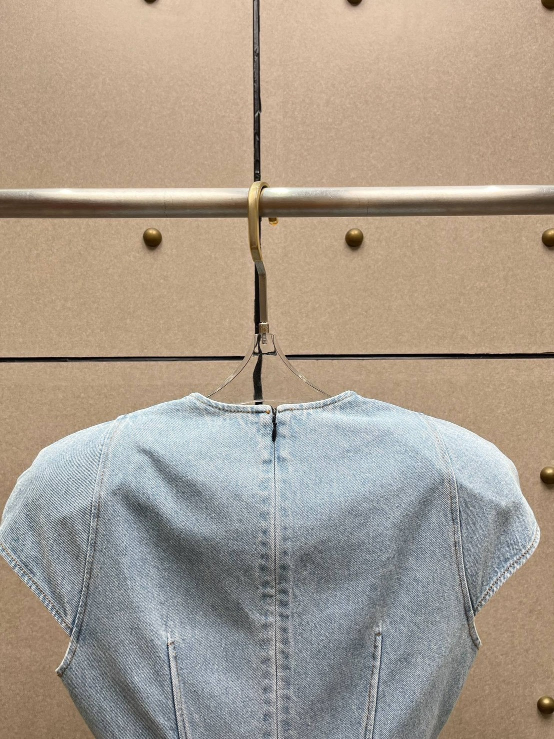 【212Bleecker Luxe】Contour Denim Dress