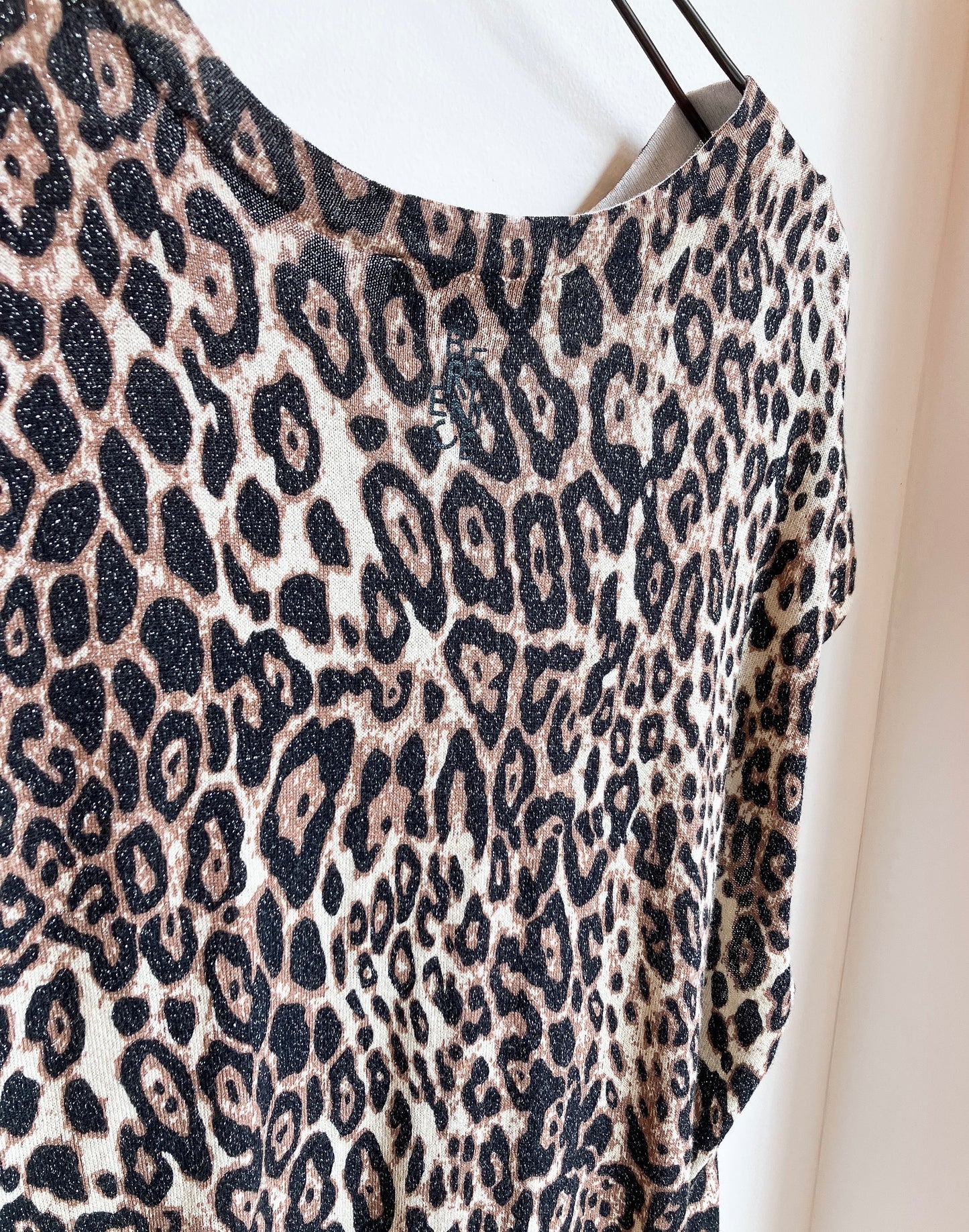 【Berenice】Leopard Glitter Top（ベレニス・レオパードグリッター・トップ）