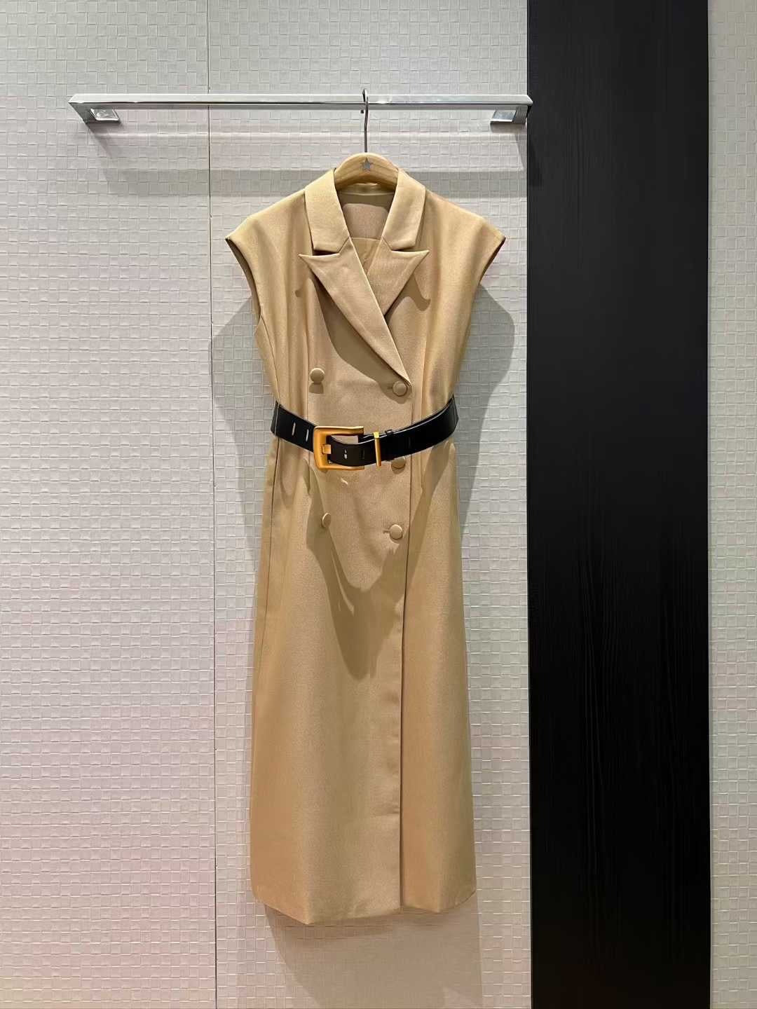 【212Bleecker Luxe】Structured Belted Tailored Dress（ストラクチャード ベルテッド テーラード ドレス）
