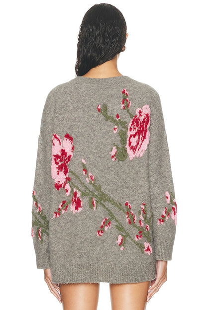 Isabelle Floral Knit Pullover（イザベル・フローラル・ニット・プルオーバー）