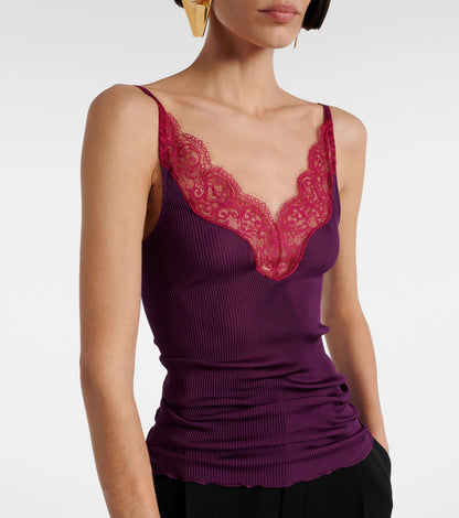 Clara Silk Lace Camisole（クララ・シルク・レース・キャミソール）