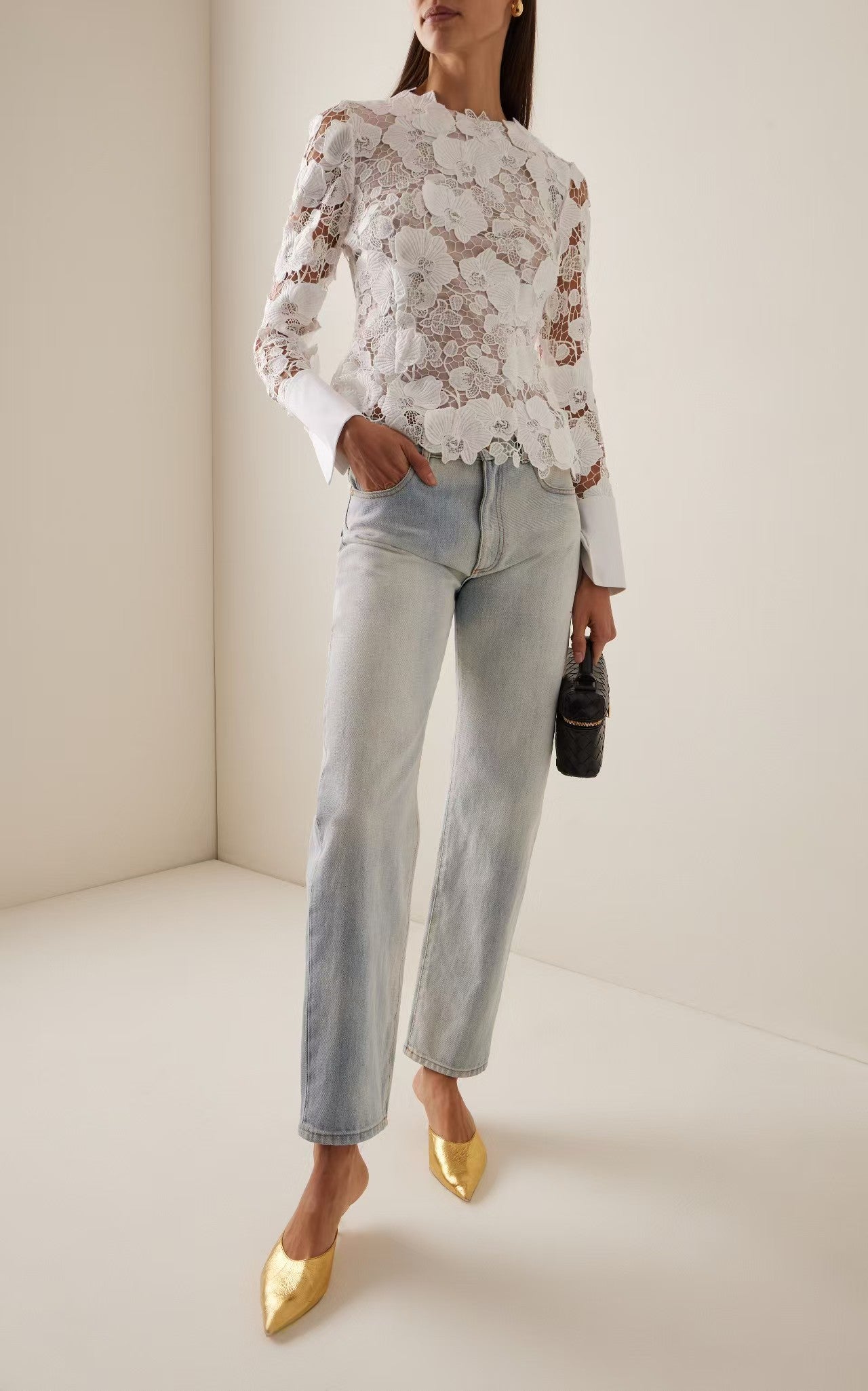 Isabelle Floral Lace Blouse（イザベル・フローラルレース・ブラウス）