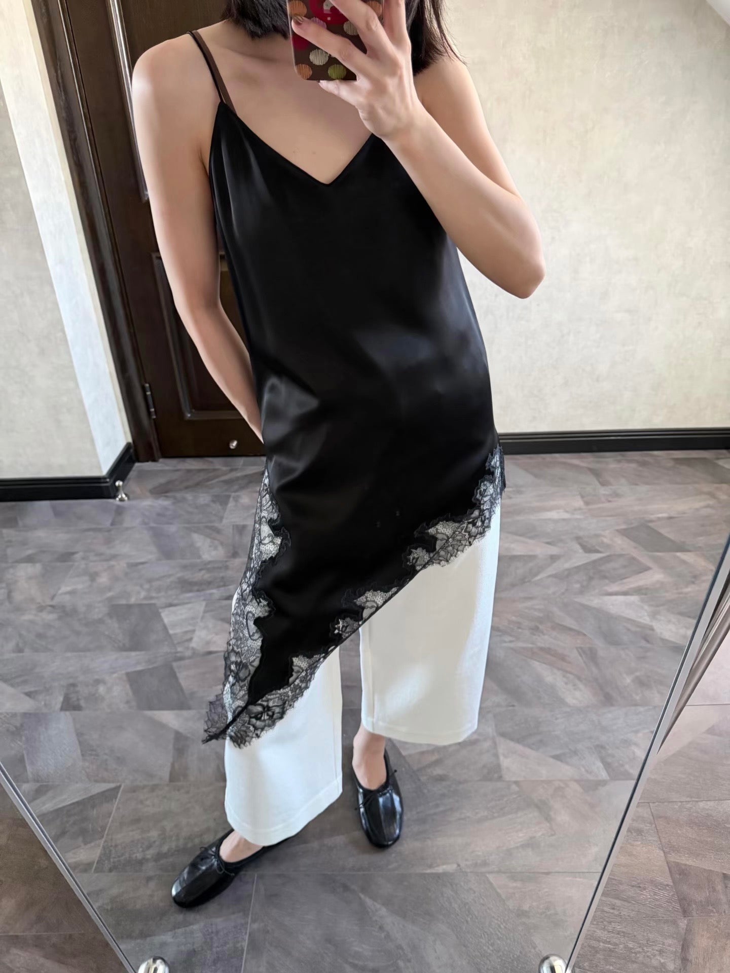 【212Bleecker Luxe】Elena Lace Slip Dress（エレナ・レース・スリップドレス）