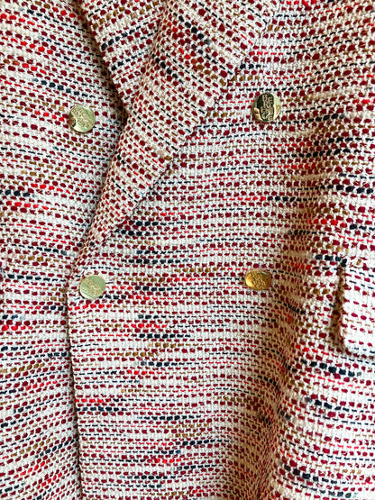 🌹【Berenice】Tweed Double-Breasted Jacket（ベレニス・ツイード・ダブルジャケット）