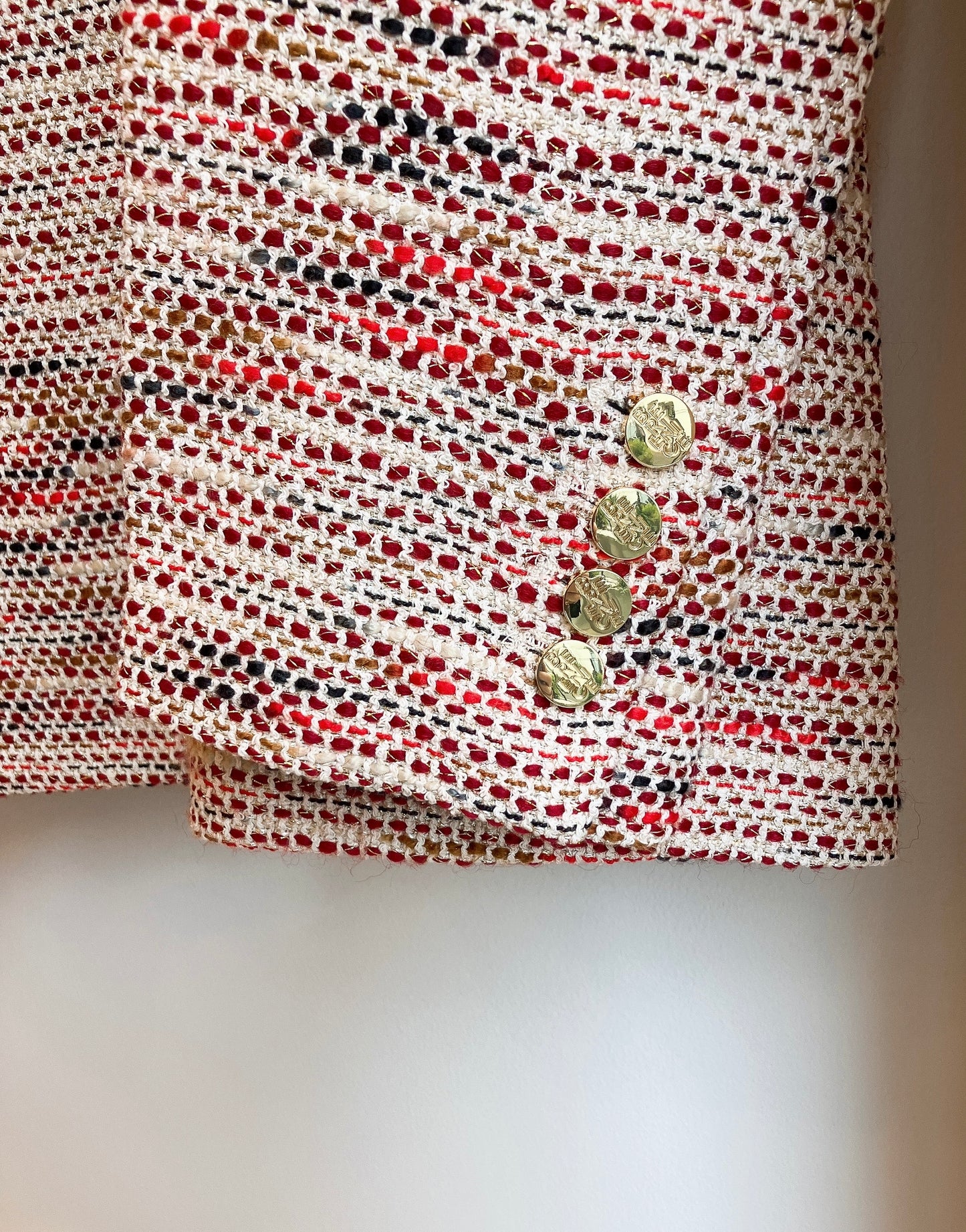 🌹【Berenice】Tweed Double-Breasted Jacket（ベレニス・ツイード・ダブルジャケット）