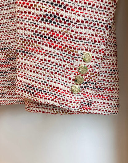 🌹【Berenice】Tweed Double-Breasted Jacket（ベレニス・ツイード・ダブルジャケット）