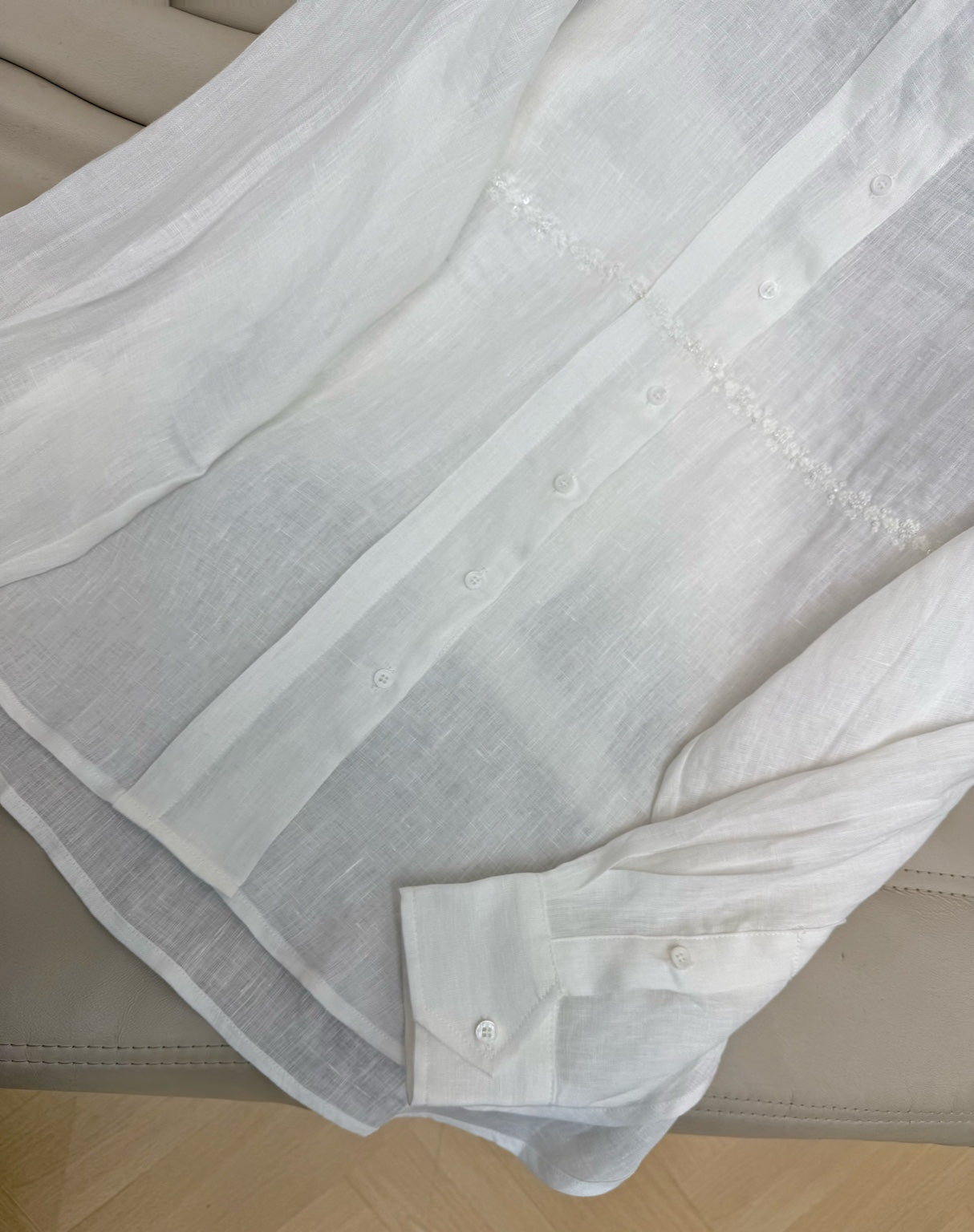 【212Bleecker Luxe】Elowen Pure Linen Shirt（エロウィン・ピュア・リネンシャツ）