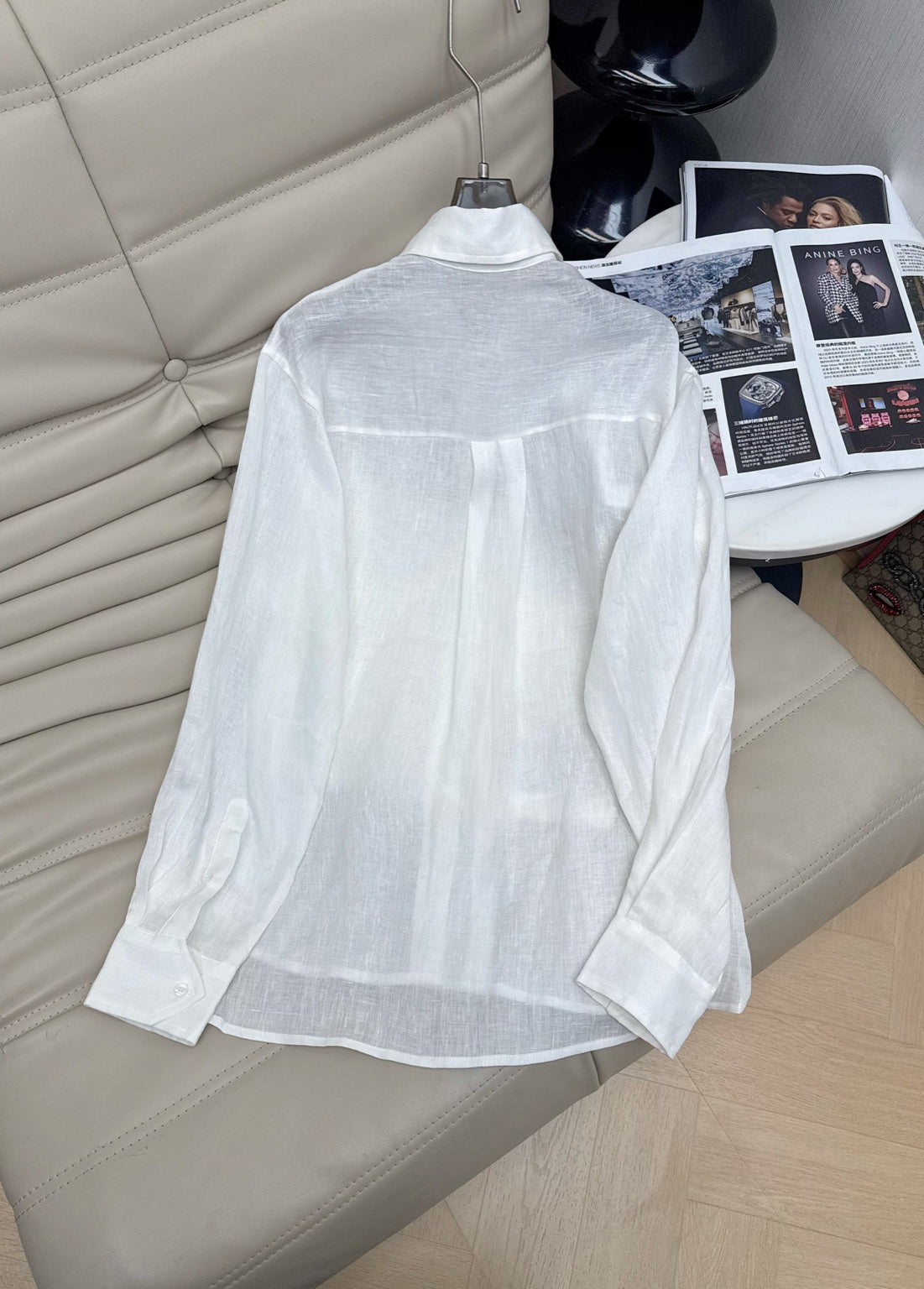 【212Bleecker Luxe】Elowen Pure Linen Shirt（エロウィン・ピュア・リネンシャツ）