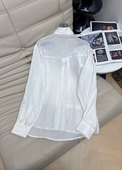 【212Bleecker Luxe】Elowen Pure Linen Shirt（エロウィン・ピュア・リネンシャツ）